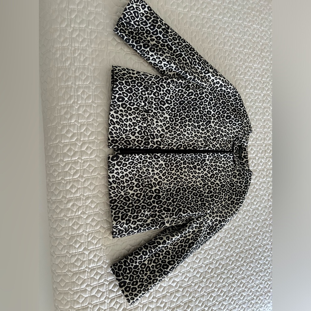 Ann Taylor Leopard Print Jacket